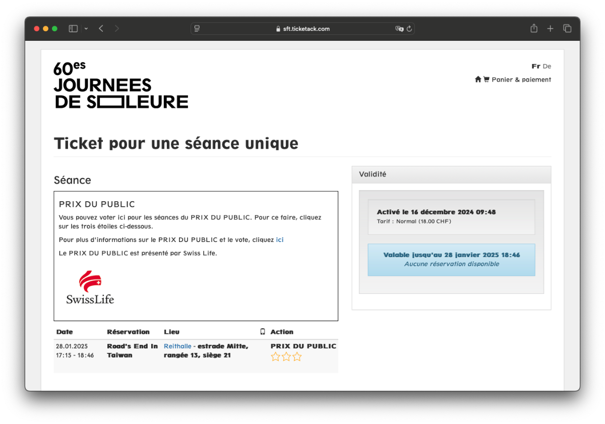 PRIX DU PUBLIC FR
