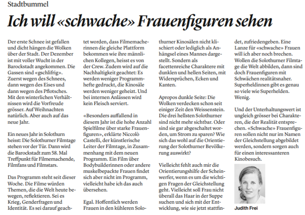 Text_SolothurnerZeitung