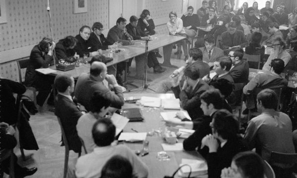 1969 Podiumsdiskussion in der Krone